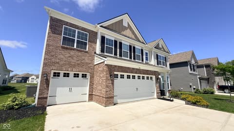 Front exterior at 5344 Writt Court, Indianapolis, IN