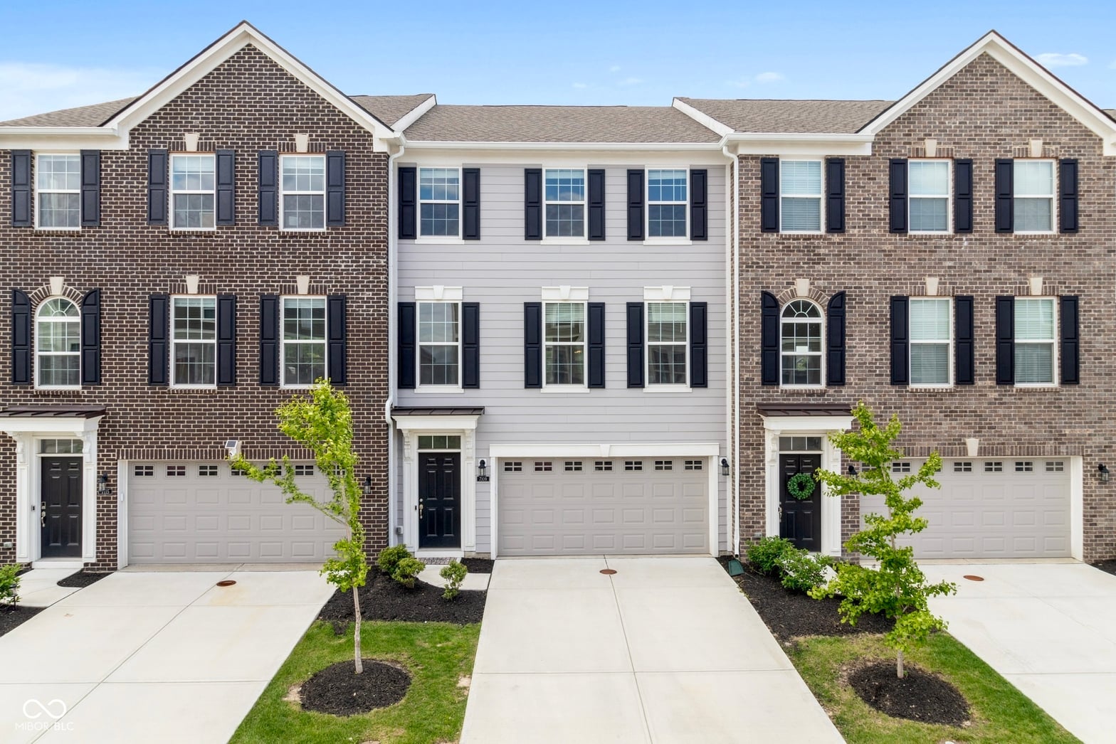 Front exterior at 7109 Adalene Lane, Carmel, IN