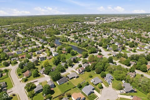Aerial view at 5961 Terrytown Parkway, Indianapolis, IN