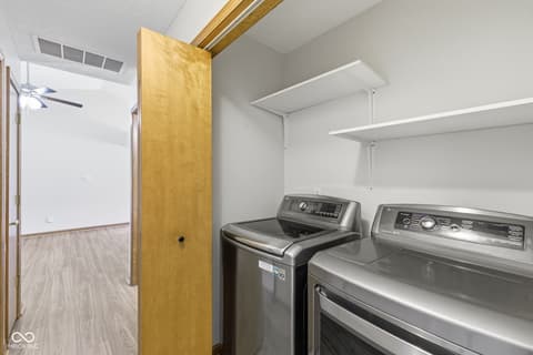 Laundry room at 5961 Terrytown Parkway, Indianapolis, IN