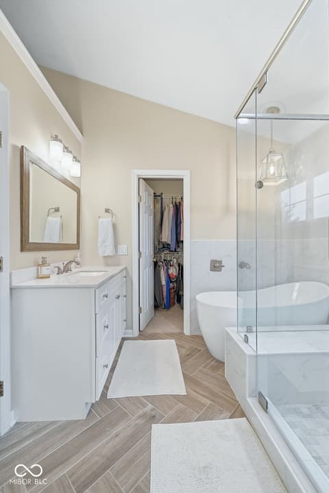 Bathroom at 1176 Glenbar Way, Greenwood, IN