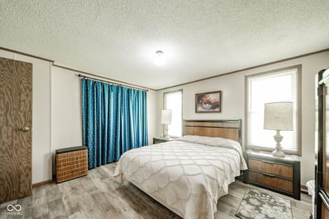 Primary bedroom at 8851 W 400 N, Frankton, IN