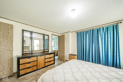 Primary bedroom at 8851 W 400 N, Frankton, IN