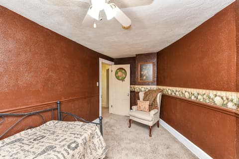 Bedroom at 303 Walnut Street, Greenfield, IN