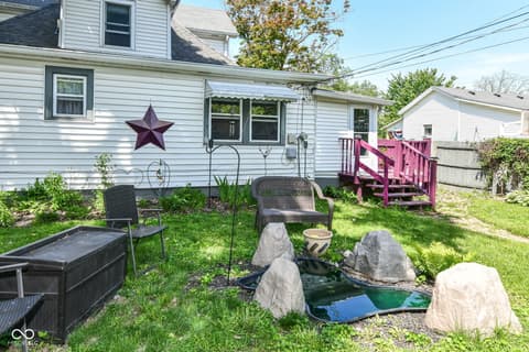 Backyard at 303 Walnut Street, Greenfield, IN
