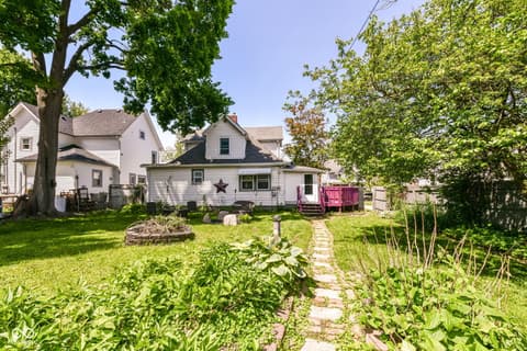 Backyard at 303 Walnut Street, Greenfield, IN