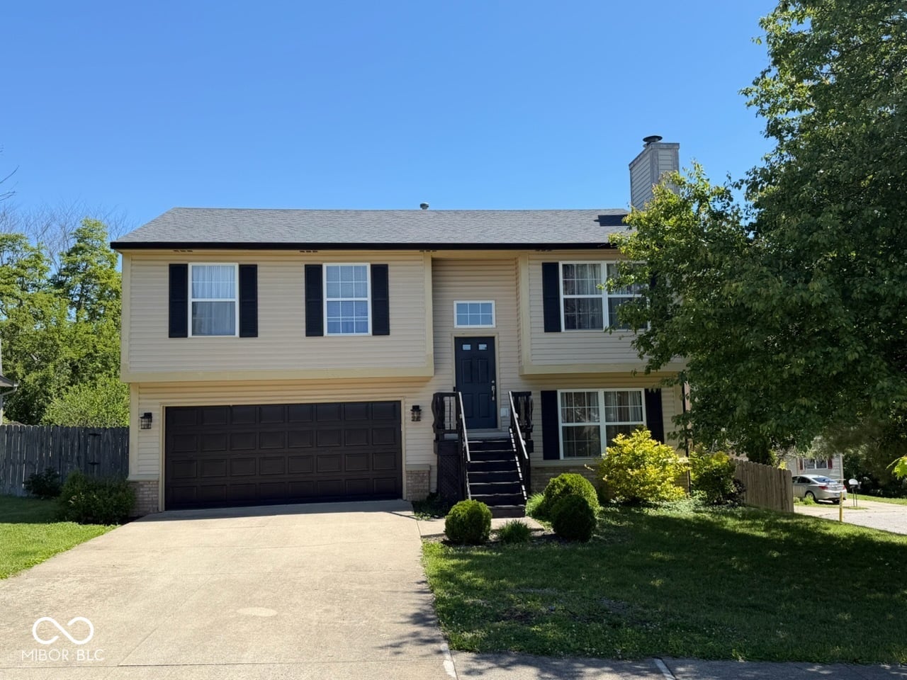Front exterior at 2607 S Southern Pines Court, Bloomington, IN