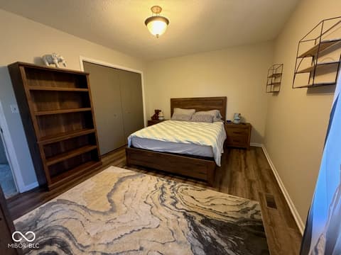 Bedroom at 2607 S Southern Pines Court, Bloomington, IN