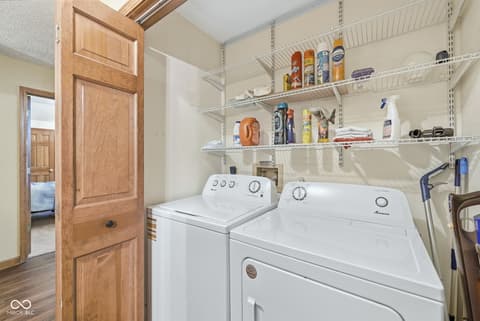 Laundry room at 2746 Colony Lake West Drive, Plainfield, IN