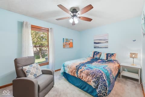 Bedroom at 2746 Colony Lake West Drive, Plainfield, IN