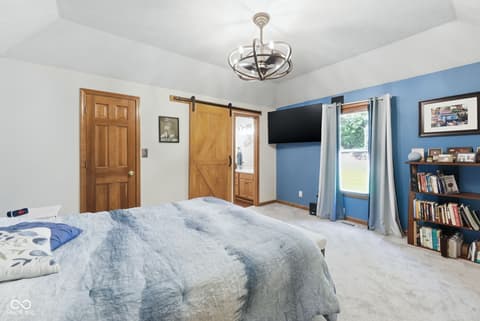 Primary bedroom at 2746 Colony Lake West Drive, Plainfield, IN