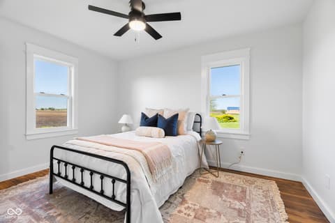 Bedroom at 8391 N 400 W, New Richmond, IN