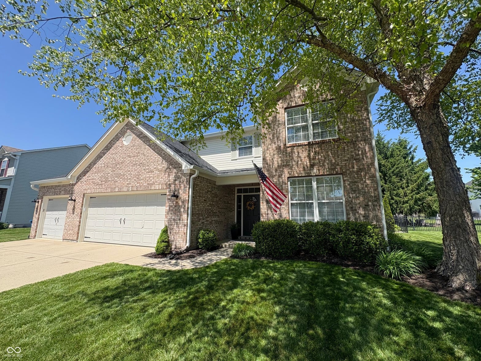 Front exterior at 7626 Purple Cress Drive, Avon, IN
