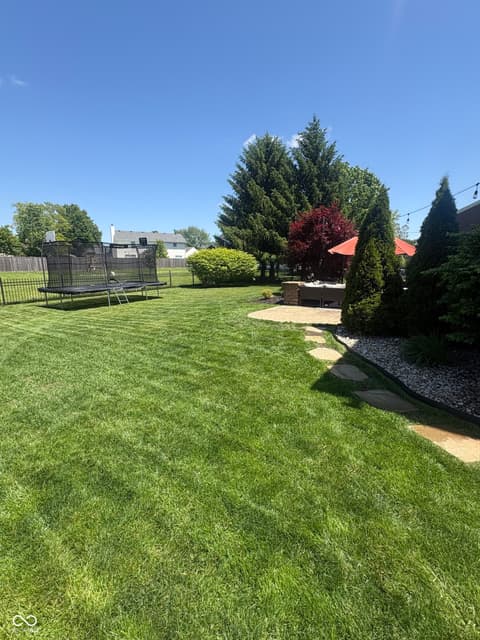 Yard at 7626 Purple Cress Drive, Avon, IN