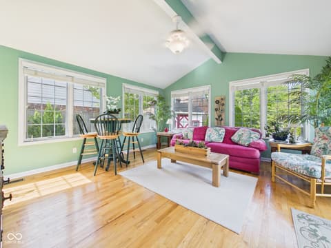 Living room at 113 Orchard Lane, Anderson, IN