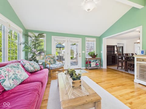 Living room at 113 Orchard Lane, Anderson, IN