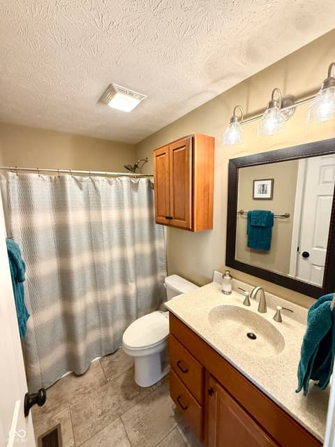 Bathroom at 2201 Game Bird Drive, Franklin, IN