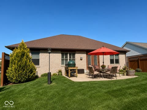 Backyard at 2201 Game Bird Drive, Franklin, IN