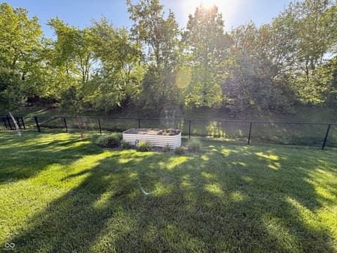 Yard at 2201 Game Bird Drive, Franklin, IN