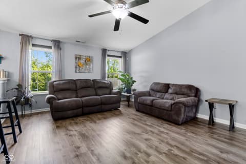 Living room at 6880 W Denton Drive, McCordsville, IN