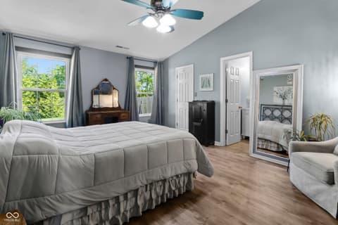 Primary bedroom at 6880 W Denton Drive, McCordsville, IN
