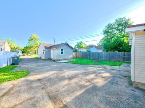 Backyard at 5230 Melrose Avenue, Indianapolis, IN