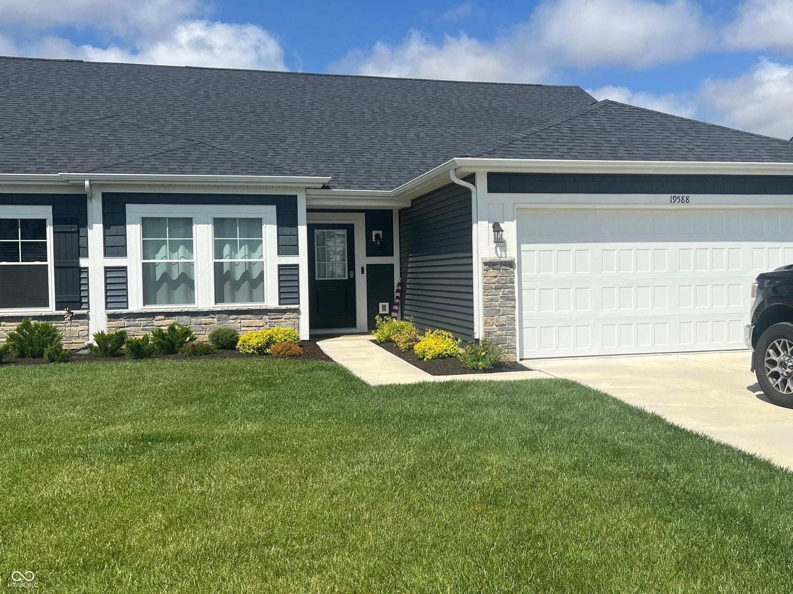 Front exterior at 19588 Astoria Avenue, Sheridan, IN