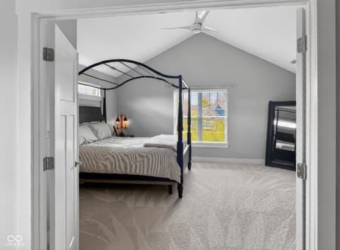 Bedroom at 1069 Forest Glen Drive, Greenfield, IN
