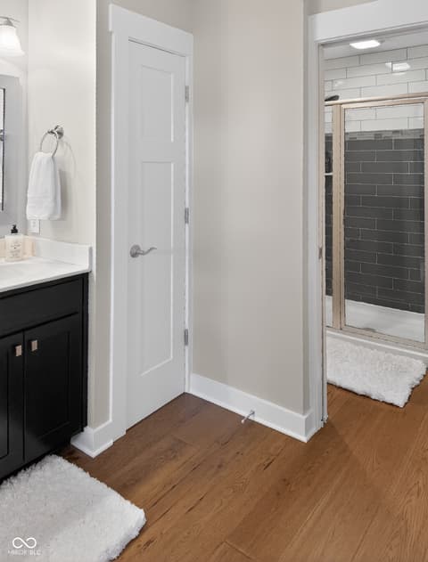 Bathroom at 1069 Forest Glen Drive, Greenfield, IN
