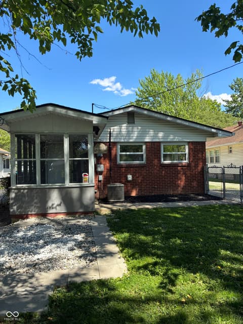 Backyard at 38 N Harbison Avenue, Indianapolis, IN