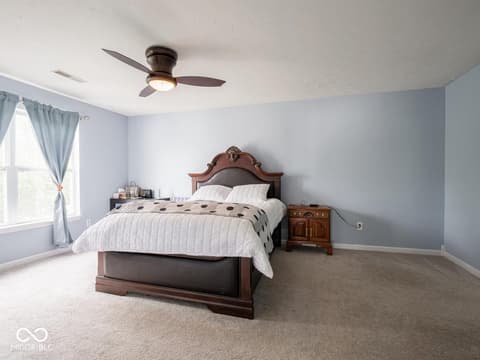 Bedroom at 7611 Penguin Circle, Indianapolis, IN