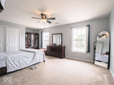 Bedroom at 7611 Penguin Circle, Indianapolis, IN