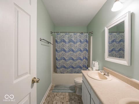 Bathroom at 7611 Penguin Circle, Indianapolis, IN