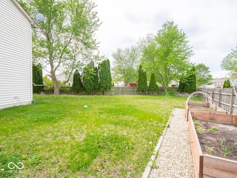Yard at 7611 Penguin Circle, Indianapolis, IN