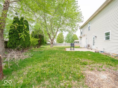 Yard at 7611 Penguin Circle, Indianapolis, IN