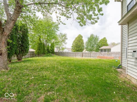 Yard at 7611 Penguin Circle, Indianapolis, IN