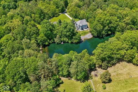 Aerial view at 772 Brill Lane, Martinsville, IN