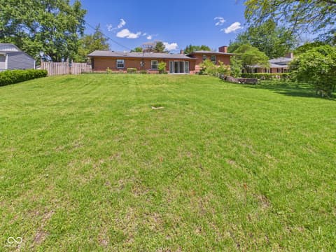 Backyard at 1509 Forrest Street, Anderson, IN