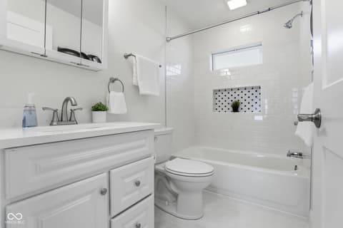 Bathroom at 5018 Primrose Avenue, Indianapolis, IN
