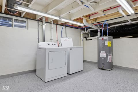 Laundry room at 5018 Primrose Avenue, Indianapolis, IN