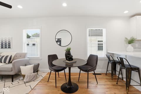 Dining room at 5018 Primrose Avenue, Indianapolis, IN