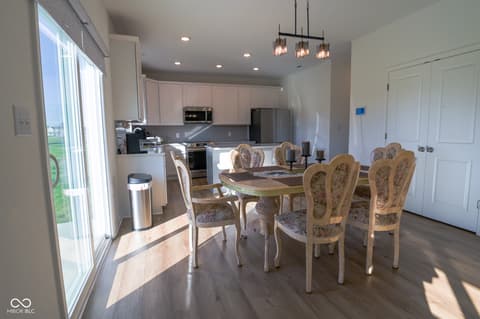 Dining room at 4866 Rosie Boulevard, McCordsville, IN
