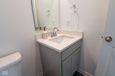 Bathroom at 4866 Rosie Boulevard, McCordsville, IN