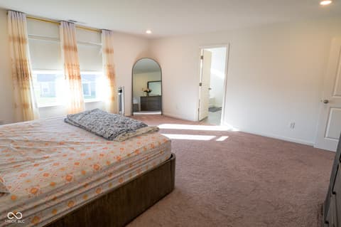 Bedroom at 4866 Rosie Boulevard, McCordsville, IN