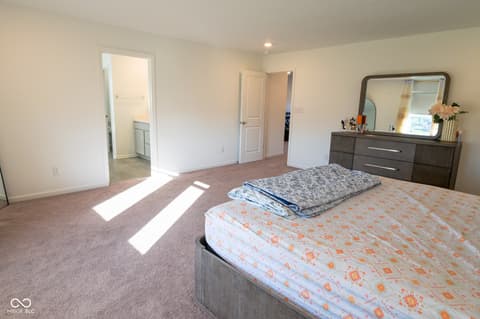 Bedroom at 4866 Rosie Boulevard, McCordsville, IN