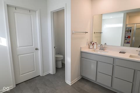 Bathroom at 4866 Rosie Boulevard, McCordsville, IN