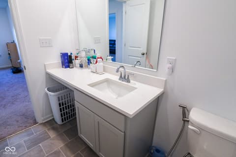 Bathroom at 4866 Rosie Boulevard, McCordsville, IN