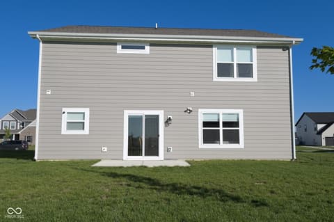 Backyard at 4866 Rosie Boulevard, McCordsville, IN