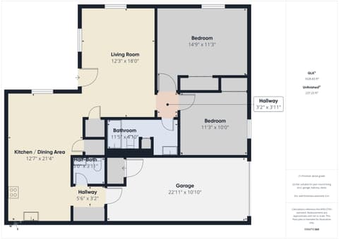 Floor Plan — 4401 Marlborough Drive, Anderson, IN