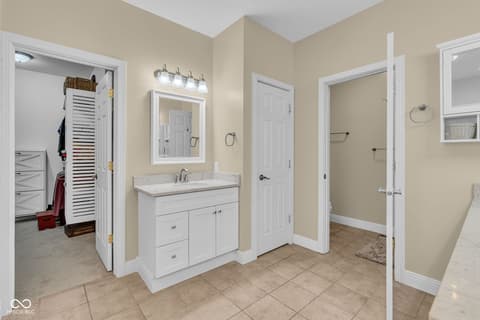 Primary bathroom at 87 John Court, Danville, IN